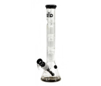 Бонг стеклянный Grace Glass Black Triple Tree-Arm Percolator H:40 SG:29.2/18.8mm d:50mm Бонг стеклянный Grace Glass Black Triple Tree-Arm Percolator H:40 SG:29.2/18.8mm d:50mm