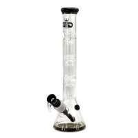 Бонг стеклянный Grace Glass Black Triple Tree-Arm Percolator H:40 SG:29.2/18.8mm d:50mm Бонг стеклянный Grace Glass Black Triple Tree-Arm Percolator H:40 SG:29.2/18.8mm d:50mm