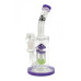 Бонг стеклянный Grace Glass Purple Mushroom Percolator H:36cm SG:18.8mm d:65mm Бонг стеклянный Grace Glass Purple Mushroom Percolator H:36cm SG:18.8mm d:65mm