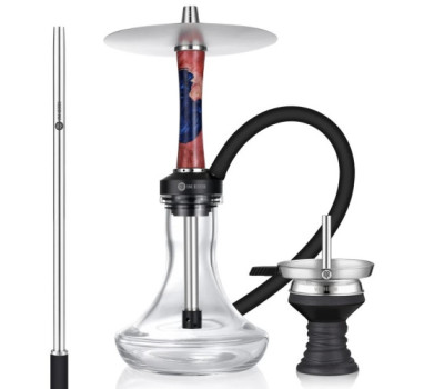 Кальян Yimi Hookah Woodz Red/Blue Кальян Yimi Hookah Woodz Red/Blue