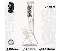 Бонг стеклянный Amsterdam- H:30cm - O:40mm - Socket:18.8mm Бонг стеклянный Amsterdam- H:30cm - O:40mm - Socket:18.8mm