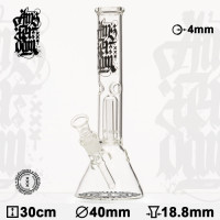 Бонг стеклянный Amsterdam- H:30cm - O:40mm - Socket:18.8mm Бонг стеклянный Amsterdam- H:30cm - O:40mm - Socket:18.8mm
