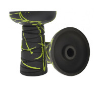 Чаша для кальяна Gusto Bowls Cl Phunnel BLACK Glaze Чаша для кальяна Gusto Bowls Cl Phunnel BLACK Glaze