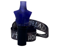Персональний Мундштук для Кальяна Vibe Hookah Flower Tit`s Синий Персональний Мундштук для Кальяна Vibe Hookah Flower Tit`s Синий
