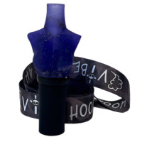 Персональний Мундштук для Кальяна Vibe Hookah Flower Tit`s Синий Персональний Мундштук для Кальяна Vibe Hookah Flower Tit`s Синий