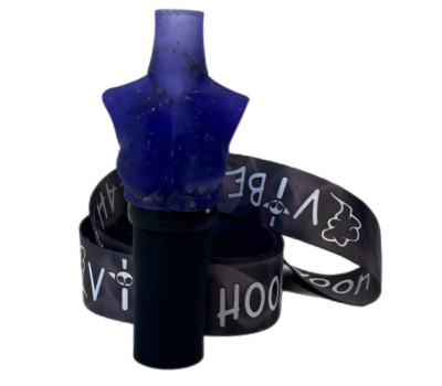 Персональний Мундштук для Кальяна Vibe Hookah Flower Tit`s Синий Персональний Мундштук для Кальяна Vibe Hookah Flower Tit`s Синий