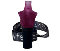 Персональний Мундштук для Кальяна Vibe Hookah Flower Tit`s Бордовый Персональний Мундштук для Кальяна Vibe Hookah Flower Tit`s Бордовый