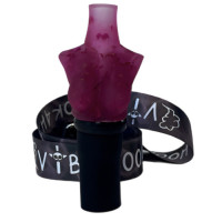 Персональний Мундштук для Кальяна Vibe Hookah Flower Tit`s Бордовый Персональний Мундштук для Кальяна Vibe Hookah Flower Tit`s Бордовый