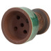 Чаша для Кальяна Gusto Bowls Rook Glaze Green Чаша для Кальяна Gusto Bowls Rook Glaze Green