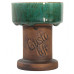 Чаша для Кальяна Gusto Bowls Rook Glaze Green Чаша для Кальяна Gusto Bowls Rook Glaze Green