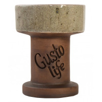 Чаша для кальяна Gusto Bowls Rook Glaze Grey Чаша для кальяна Gusto Bowls Rook Glaze Grey