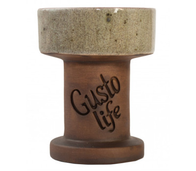 Чаша для кальяна Gusto Bowls Rook Glaze Grey Чаша для кальяна Gusto Bowls Rook Glaze Grey