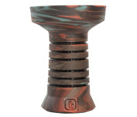 Чаша для кальяна Lavart Caldera Glaze Fire Azure