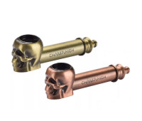 Трубка металлическая CHAMP HIGH METAL SKULL PIPE 8.5CM DL12 Трубка металлическая CHAMP HIGH METAL SKULL PIPE 8.5CM DL12