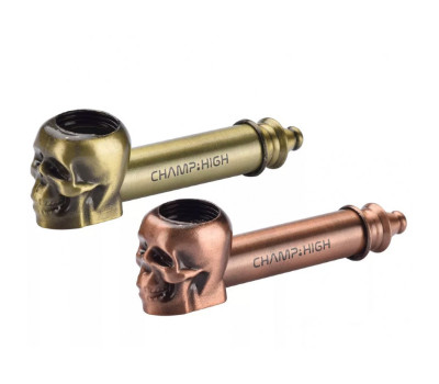 Трубка металлическая CHAMP HIGH METAL SKULL PIPE 8.5CM DL12