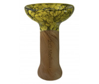 Чаша для Кальяна 2х2 Medium Marble Yellow Чаша для Кальяна 2х2 Medium Marble Yellow
