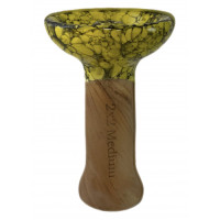 Чаша для Кальяна 2х2 Medium Marble Yellow Чаша для Кальяна 2х2 Medium Marble Yellow