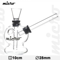 Бонг стеклянный Micro H:10cm Бонг стеклянный Micro H:10cm
