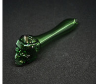 Стеклянная трубка для курения Skull Pipe - Зелёный Стеклянная трубка для курения Skull Pipe - Зелёный