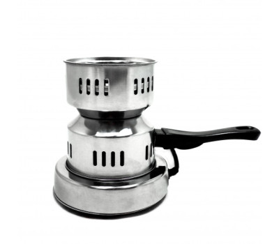 Электроплита для розжига угля кальяна Hot Plate серебро Электроплита для розжига угля кальяна Hot Plate серебро