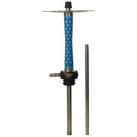 Кальян Geometry Hookah Little Bro Honeycomb Glos Blue Кальян Geometry Hookah Little Bro Honeycomb Glos Blue