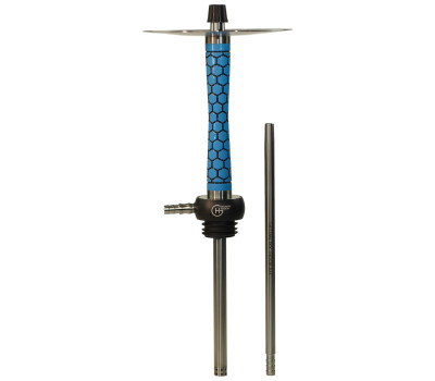 Кальян Geometry Hookah Little Bro Honeycomb Glos Blue Кальян Geometry Hookah Little Bro Honeycomb Glos Blue