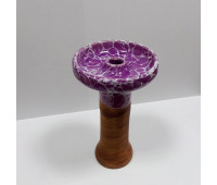 Чаша для кальяна 2x2Hookah Flat Purple Фанел Чаша для кальяна 2x2Hookah Flat Purple Фанел