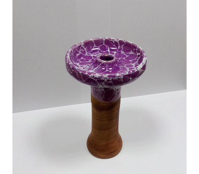 Чаша для кальяна 2x2Hookah Flat Purple Фанел Чаша для кальяна 2x2Hookah Flat Purple Фанел