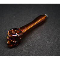 Стеклянная трубка для курения Skull Pipe - Оранжевый Стеклянная трубка для курения Skull Pipe - Оранжевый