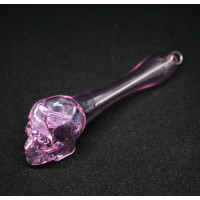 Стеклянная трубка для курения Skull Pipe - Розовый Стеклянная трубка для курения Skull Pipe - Розовый