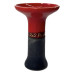 Чаша для Кальяна 2х2 Bomb Phunnel Glaze Red/Black Чаша для Кальяна 2х2 Bomb Phunnel Glaze Red/Black