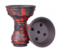 Чаша для кальяна Gusto Bowls Killa Bowls Black Glaze Чаша для кальяна Gusto Bowls Killa Bowls Black Glaze
