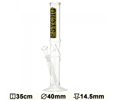 Бонг стеклянный Psycho H:35 Ø:40 mm- SG:14.5 mm Бонг стеклянный Psycho H:35 Ø:40 mm- SG:14.5 mm