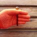 Стеклянная трубка для курения Small Oil Orange  Ø18 мм.