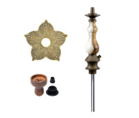 Кальян Karma 0,1 Walnut Bronze White Кальян Karma 0,1 Walnut Bronze White