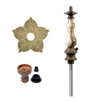 Кальян Karma 0,1 Walnut Bronze White Кальян Karma 0,1 Walnut Bronze White
