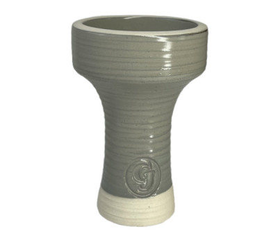 Чаша для Кальяна GrynBowls Killer Glaze Gray №2 Чаша для Кальяна GrynBowls Killer Glaze Gray №2