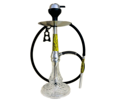 Кальян Garden Hookah желтый 6156-8 Кальян Garden Hookah желтый 6156-8