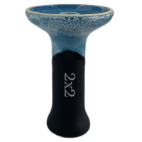 Чаша для Кальяна 2х2 Medium Blue/Black Чаша для Кальяна 2х2 Medium Blue/Black