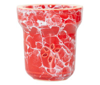 Чаша для Кальяна Solaris Eva Red and White Чаша для Кальяна Solaris Eva Red and White