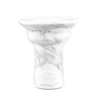 Чаша для кальяна Khmara Tulipa-F Marble White Чаша для кальяна Khmara Tulipa-F Marble White