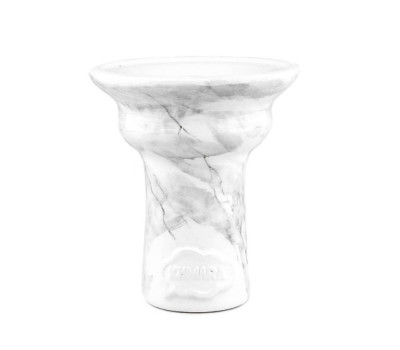 Чаша для кальяна Khmara Tulipa-F Marble White Чаша для кальяна Khmara Tulipa-F Marble White