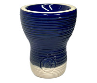 Чаша для Кальяна GrynBowls Mummy Glaze Blue Чаша для Кальяна GrynBowls Mummy Glaze Blue