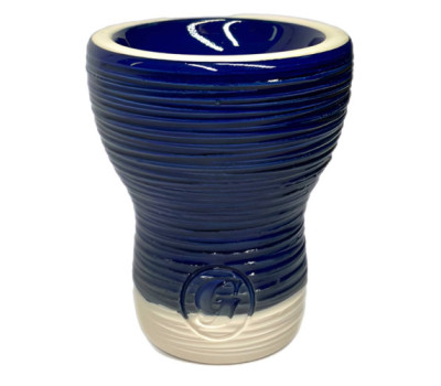 Чаша для Кальяна GrynBowls Mummy Glaze Blue Чаша для Кальяна GrynBowls Mummy Glaze Blue