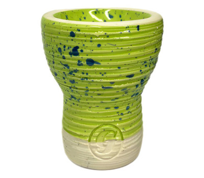 Чаша для Кальяна GrynBowls Mummy Glaze Green Чаша для Кальяна GrynBowls Mummy Glaze Green