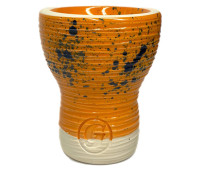 Чаша для Кальяна GrynBowls Mummy Glaze Orange Чаша для Кальяна GrynBowls Mummy Glaze Orange