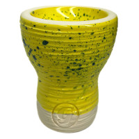 Чаша для Кальяна GrynBowls Mummy Glaze Yellow Чаша для Кальяна GrynBowls Mummy Glaze Yellow