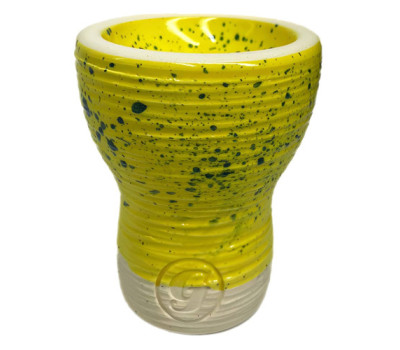 Чаша для Кальяна GrynBowls Mummy Glaze Yellow Чаша для Кальяна GrynBowls Mummy Glaze Yellow