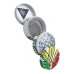 Гриндер Champ C.HIGH WHITE LEAF 50 MM GRINDER DL12