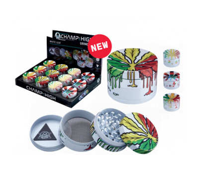 Гриндер Champ C.HIGH WHITE LEAF 50 MM GRINDER DL12